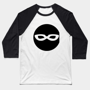 Black Mask Baseball T-Shirt